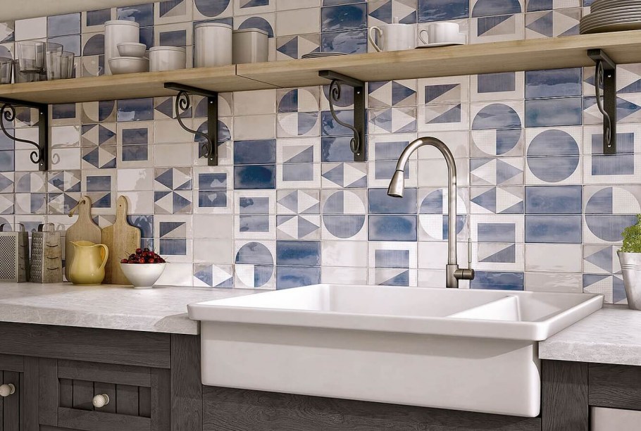 Плитка Brickwall Blanco