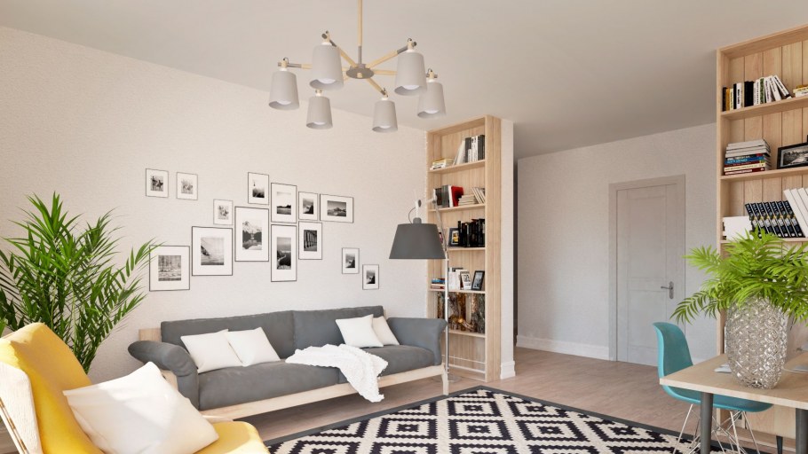 Аксессуары в скандинавском стиле для интерьера