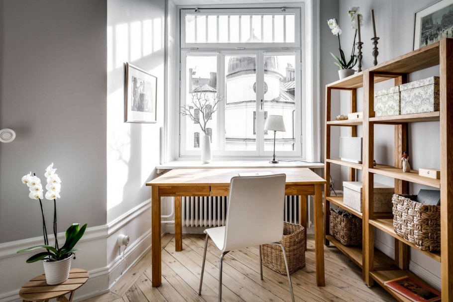 Гостиная в современном скандинавском стиле