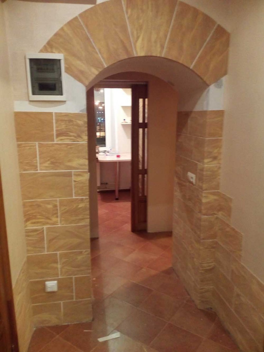 Отделка гибким камнем