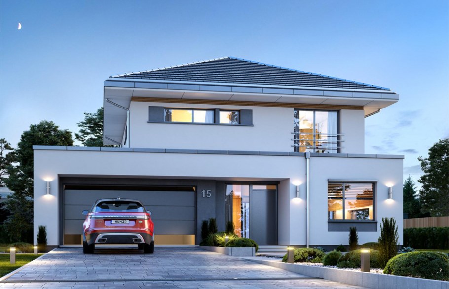 Гараж в современном стиле