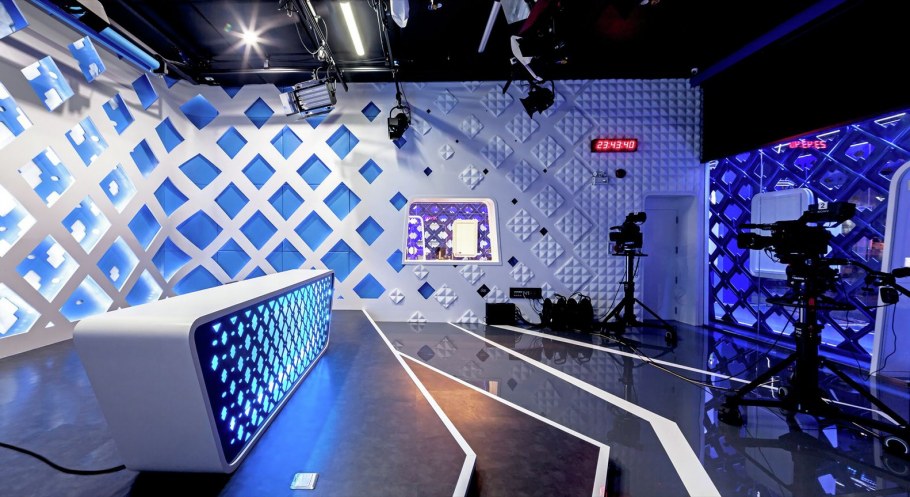 Телевизионная студия ток шоу