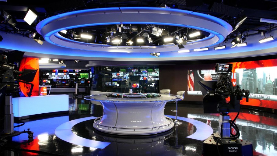 Телевизионная студия ток шоу