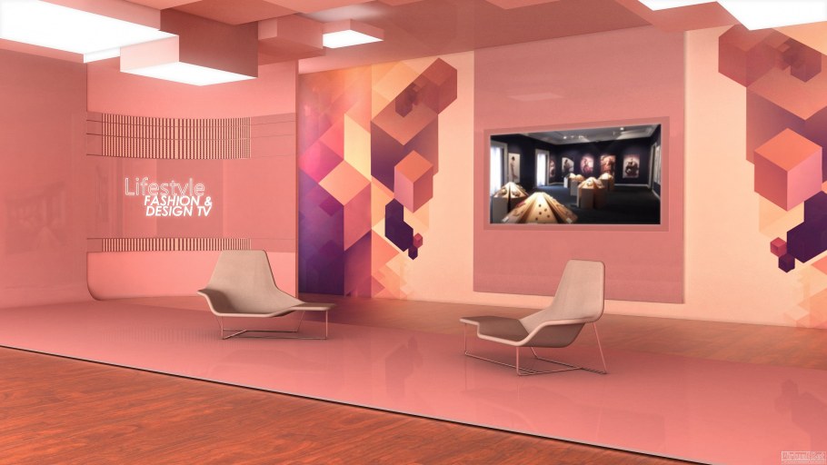 Интерьер телестудии