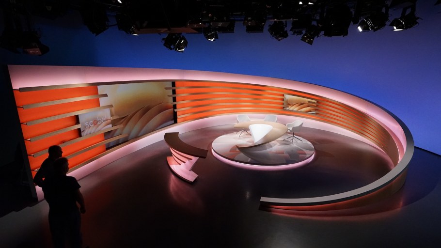 Декорации телестудии