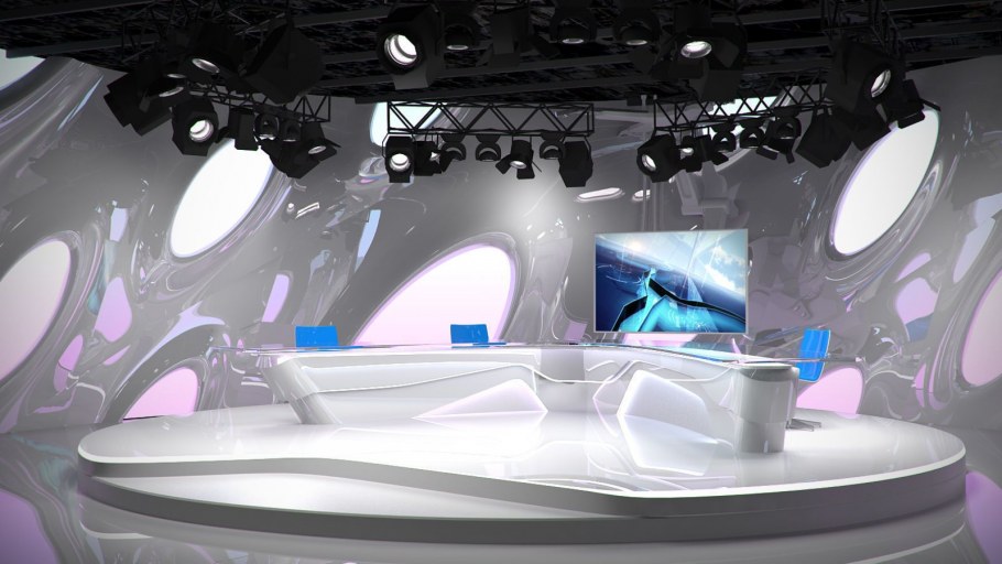 Декорации телестудии