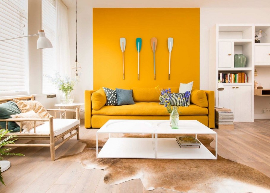 Интерьер в зеленых тонах