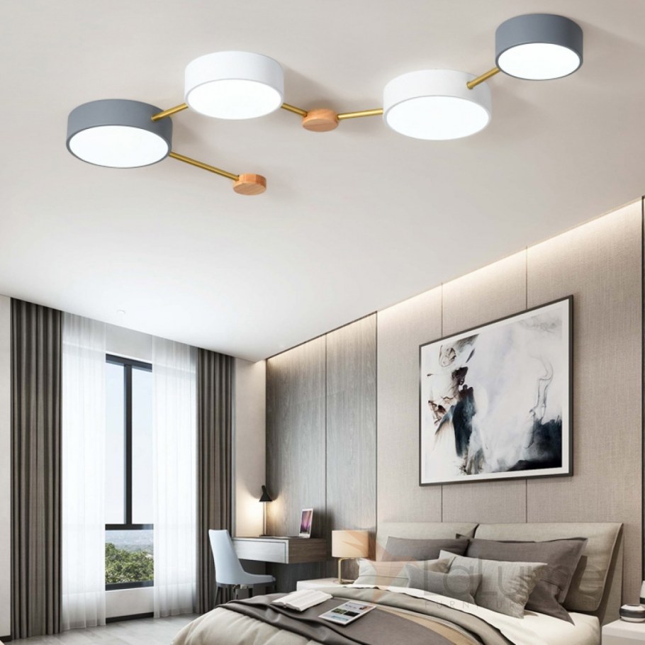 Потолочный светильник Light Jet 10 Black and Gold от IMPERIUMLOFT