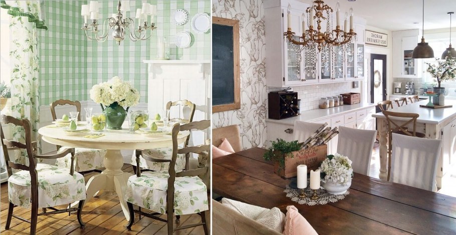 Интерьер кабинета в стиле Прованс