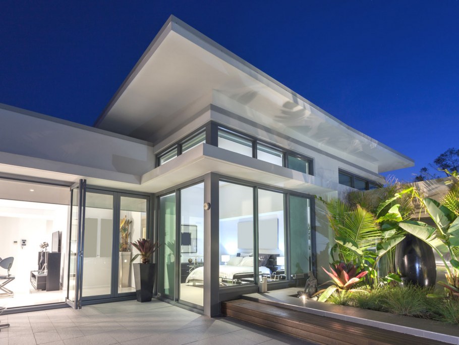 Домики по типу пентхаус и