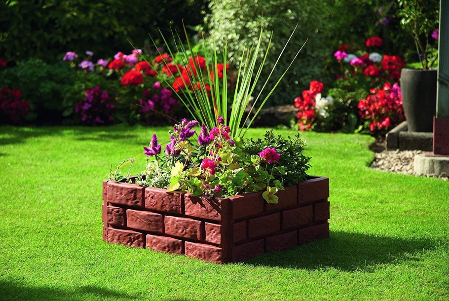 Приподнятые клумбы городские Кортен