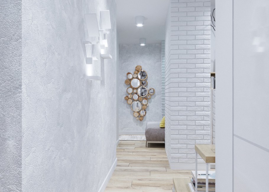 Декоративная штукатурка на кухне