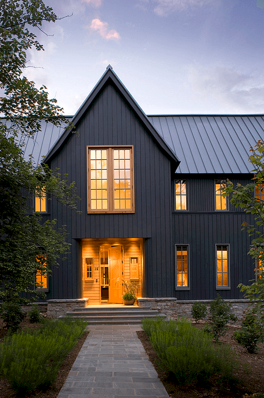 Фасад в скандинавском стиле