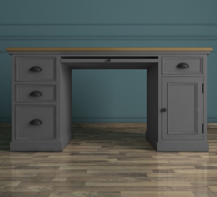 Серый рабочий стол "Palermo pl1047g