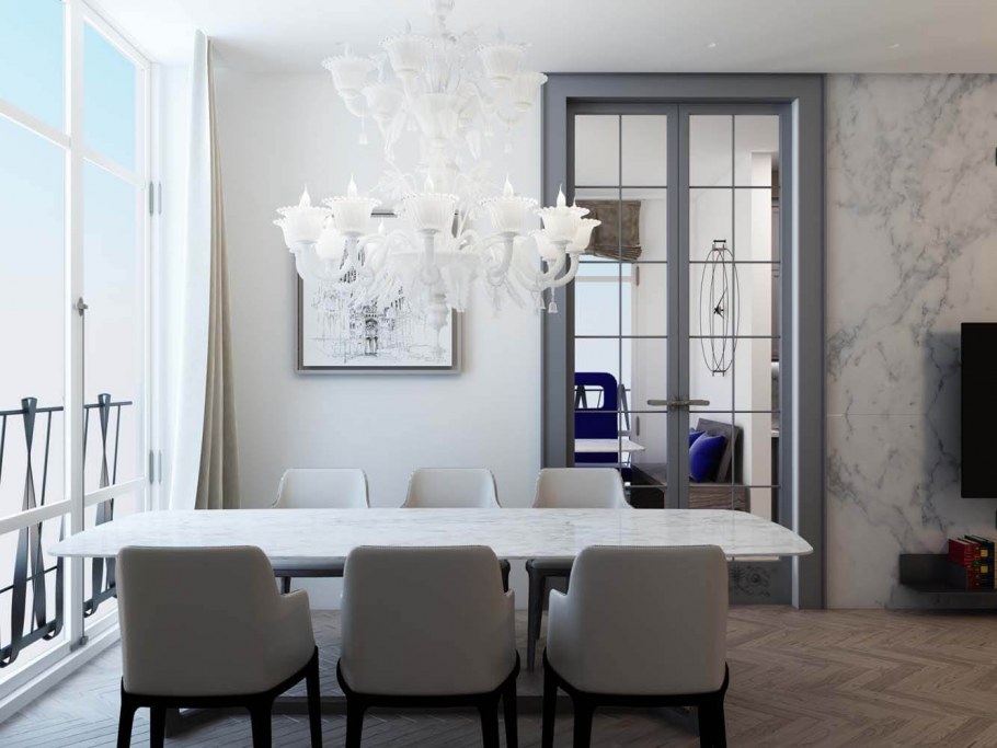 Парижский Минимализм интерьер