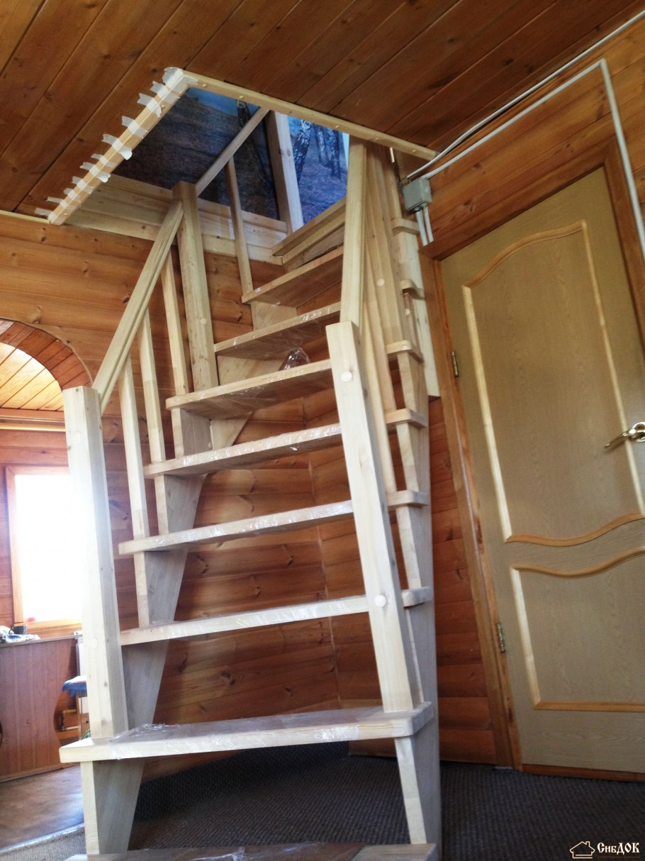 Дачные лестницы на 2 этаж