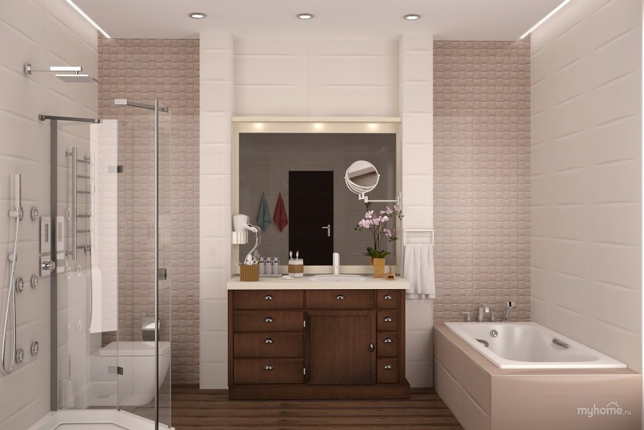 Санузел в таунхаусе