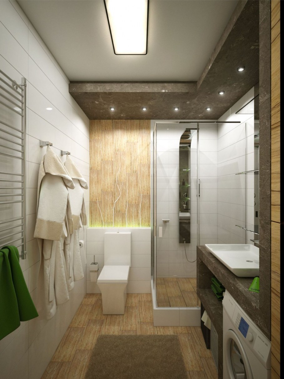 Ванные комнаты в таунхаусе