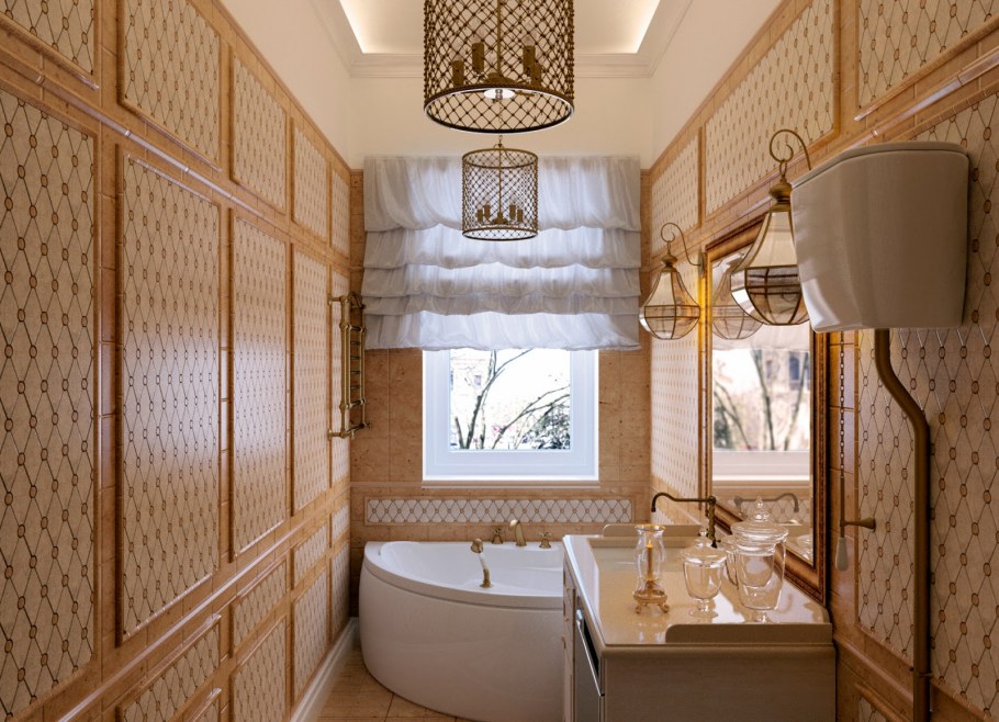 Ванная таунхаус