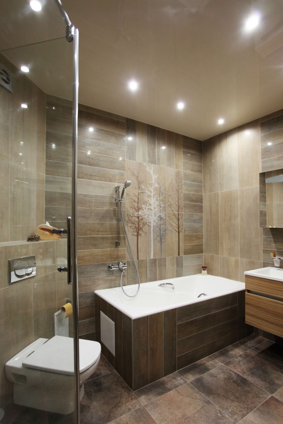 Интерьер таунхауса санузел