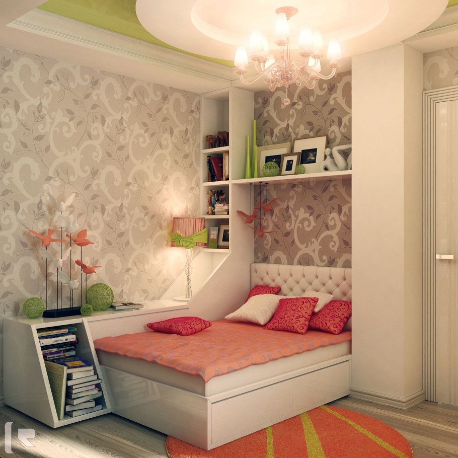 Спальня для девушки подростка