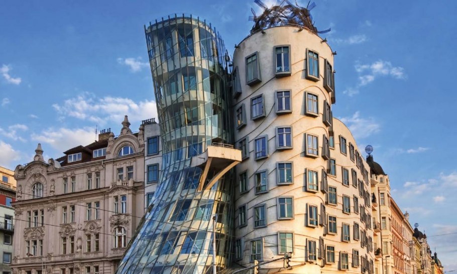 Танцующий дом Прага план