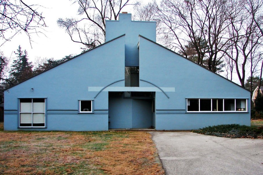 Дом ванна Вентури, США. Роберт Вентури, 1962-1964. Постмодернизм.