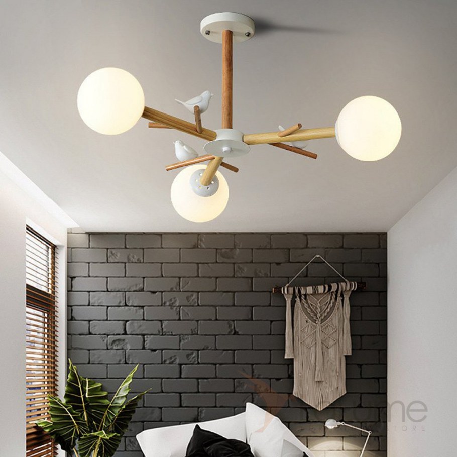 Подвесная люстра Sveggen 8 белый от IMPERIUMLOFT