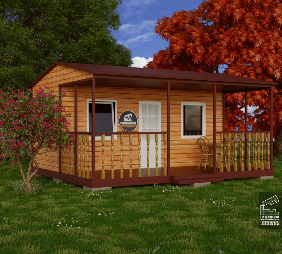 Домик садовый (2.3х4 м)