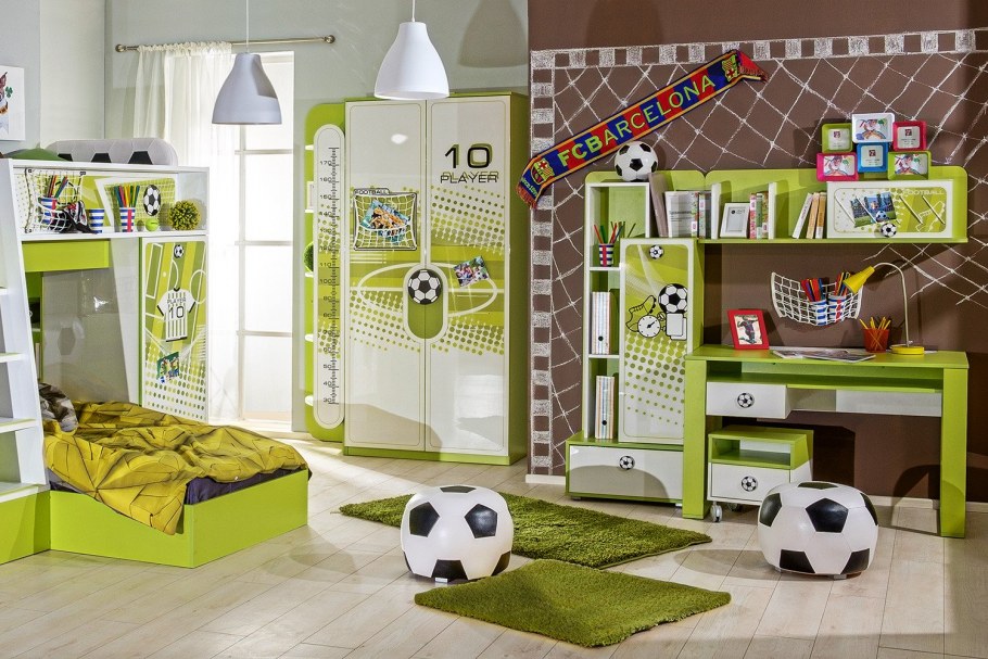 Комната для мальчика футбол