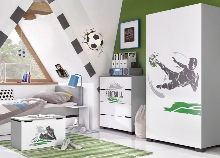 Комната футболиста