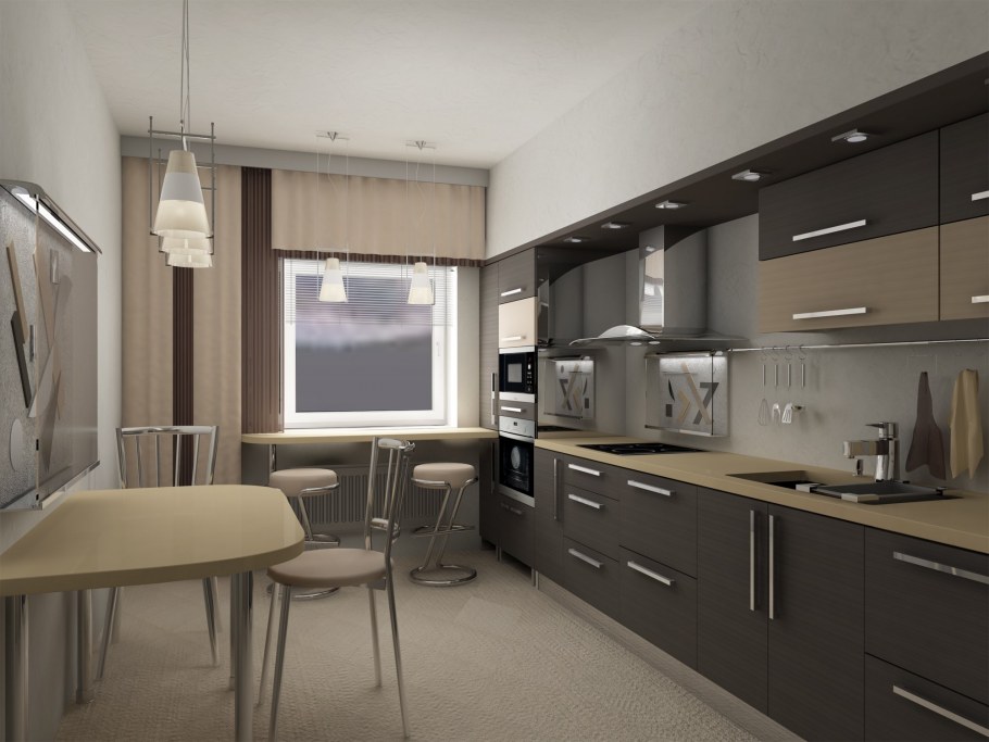 Кухня в стиле функционализм