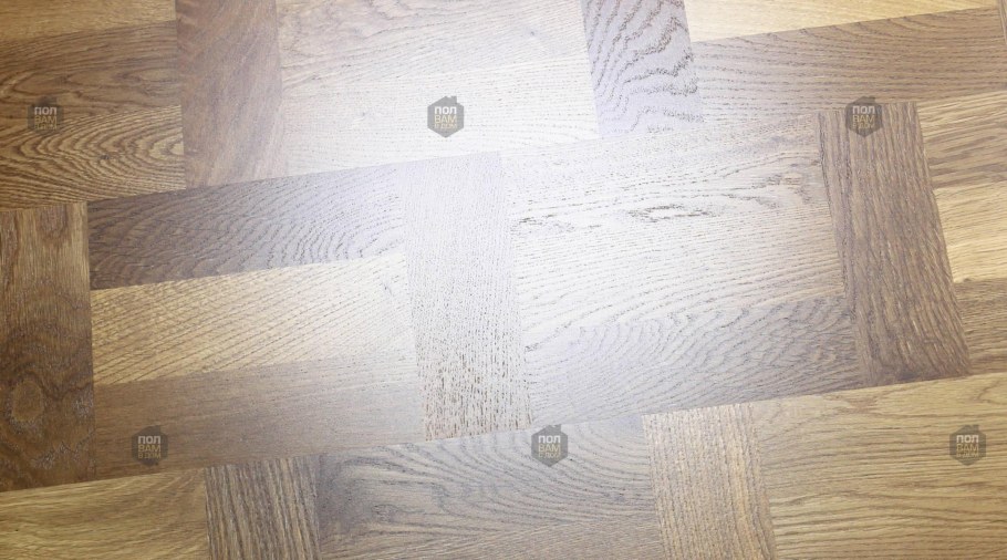 Штучный паркет на стену