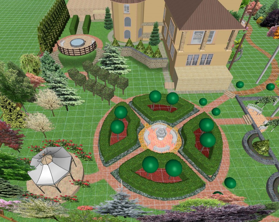 Ландшафтное проектирование участка