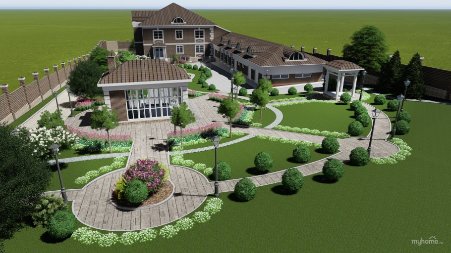 Планировка участка