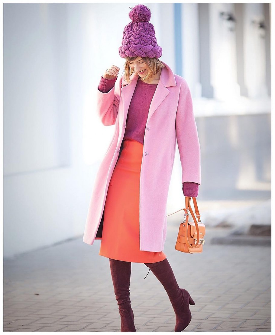 Сочетание цветов с розовым