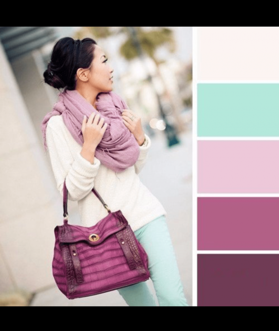 Цветовые сочетания в одежде