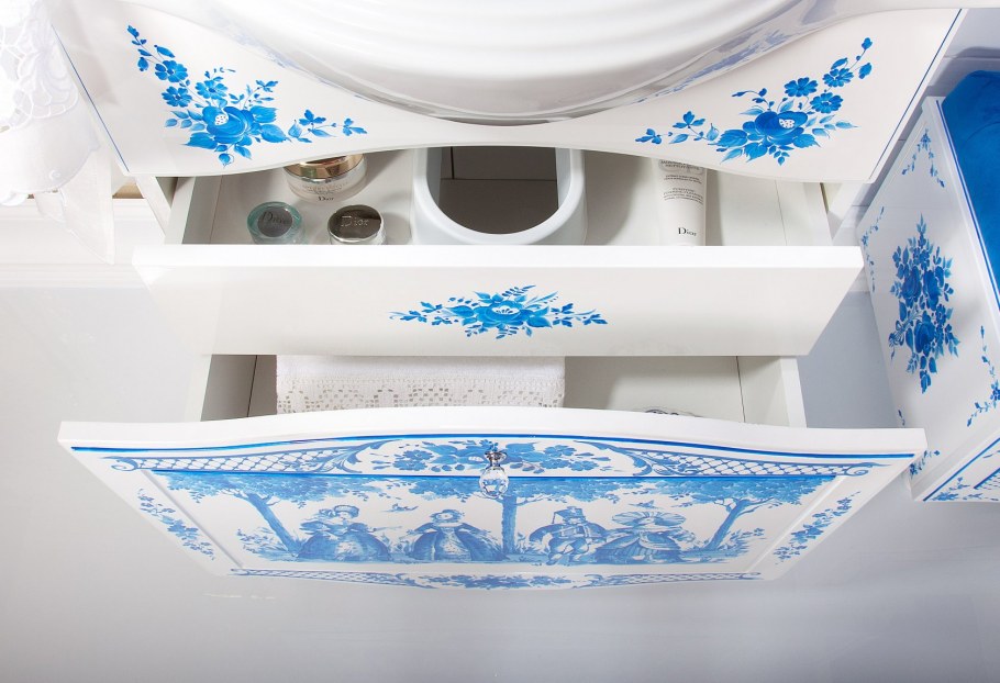 Вазочка Гжель для мороженого