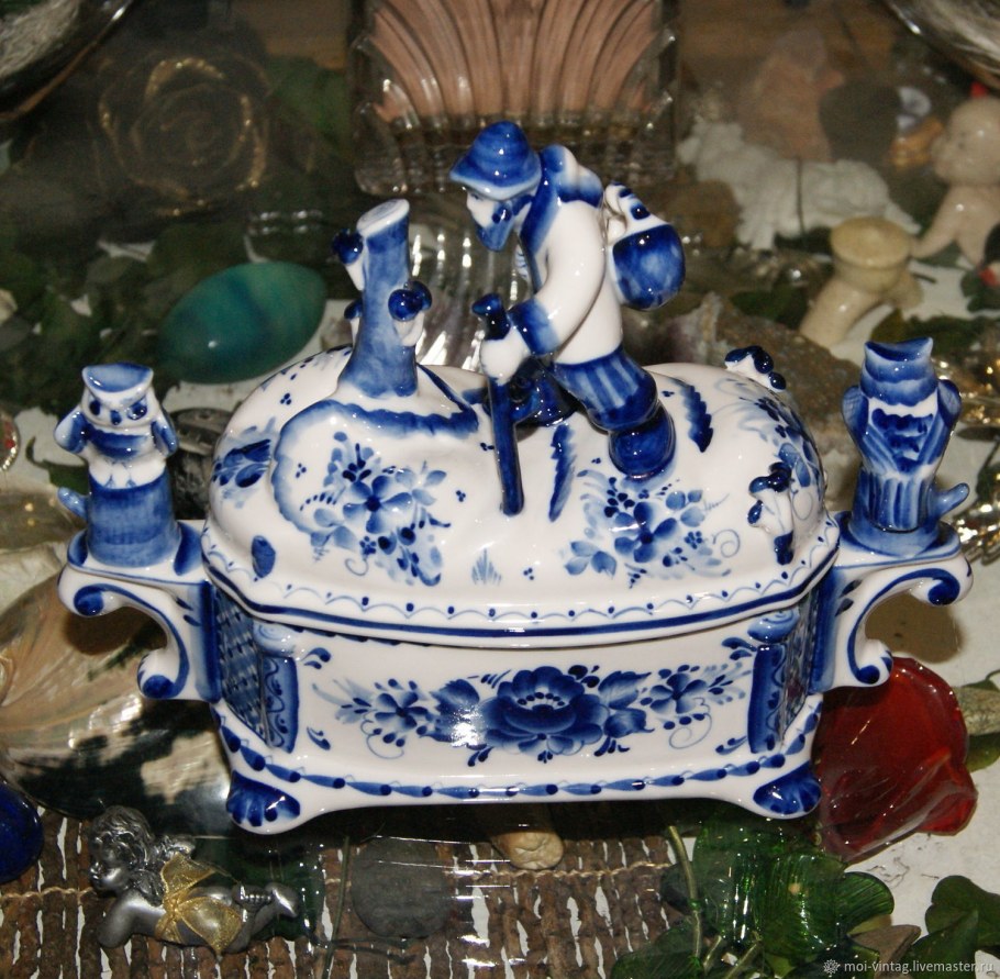 Предметы интерьера деревня Гжель