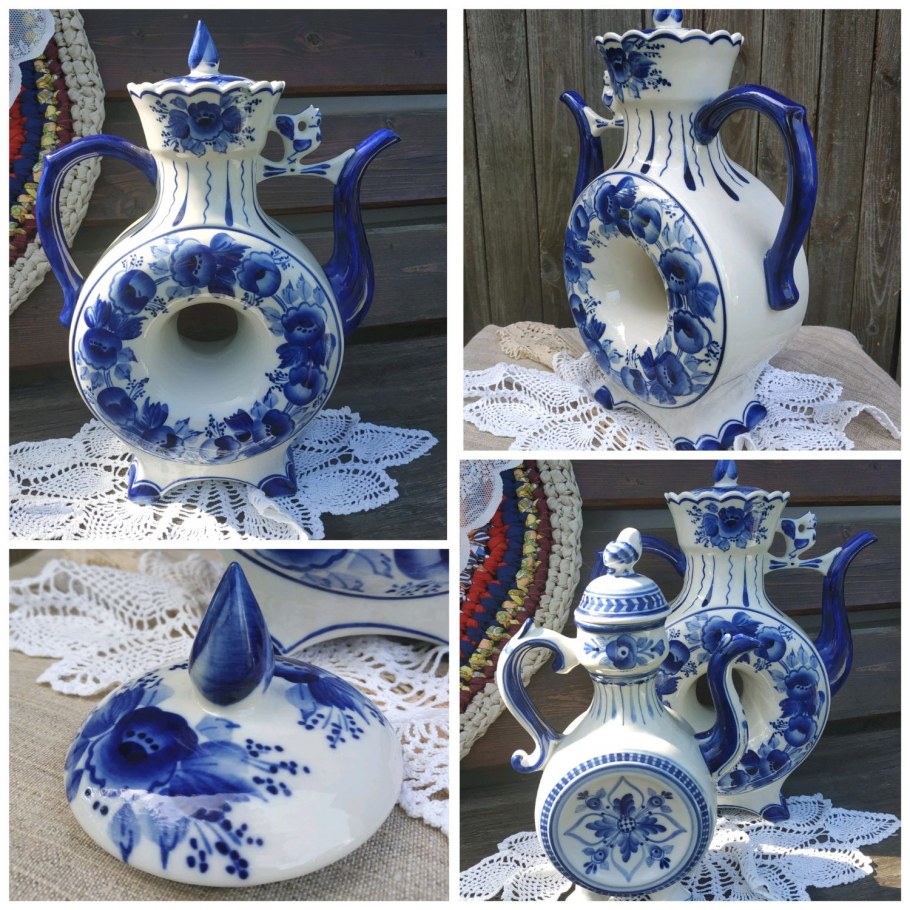 Гжель Советский чайник