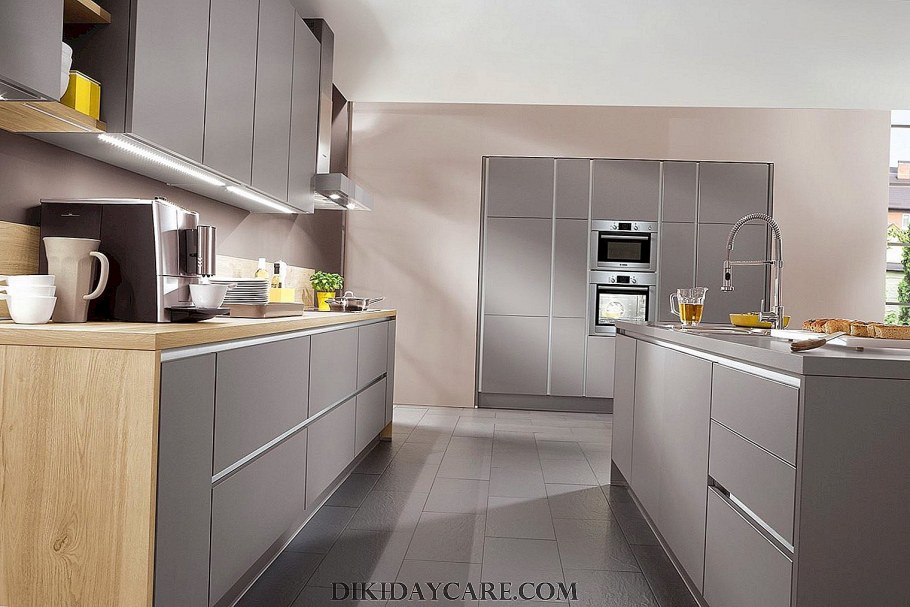 Матовые кухни в интерьере