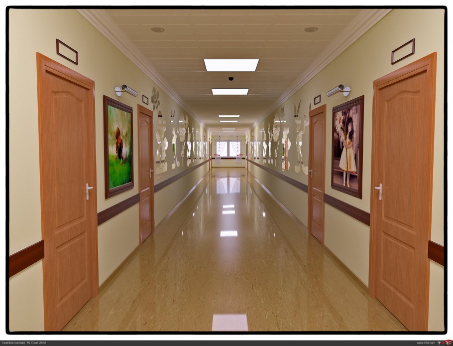 Коридор техникума