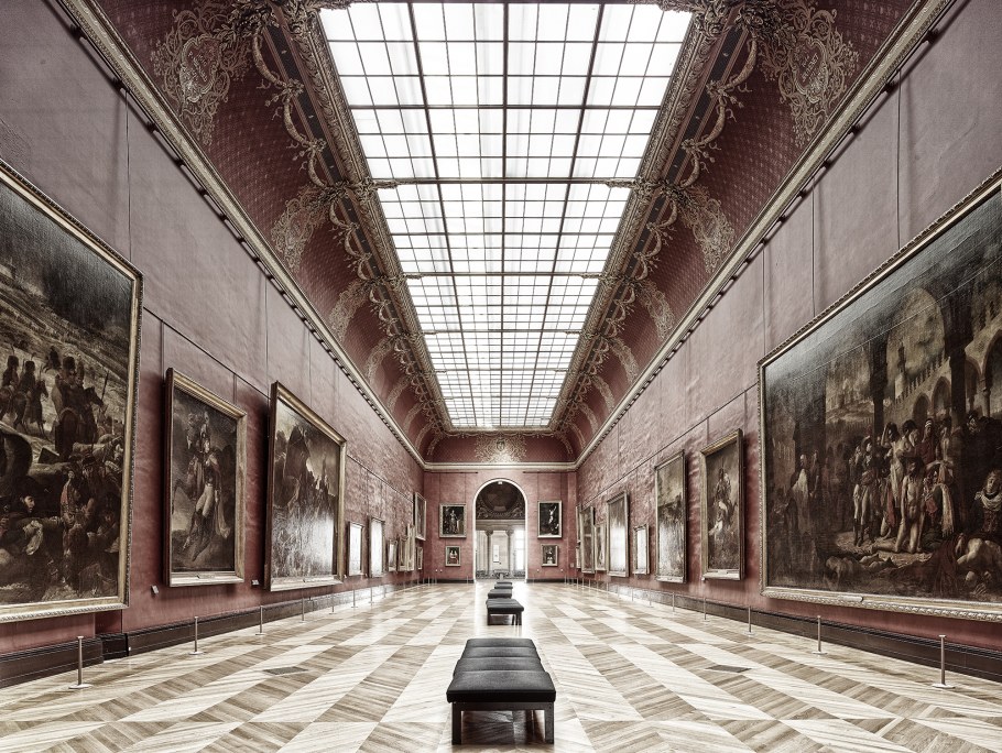 Лувр музей зал Рафаэля