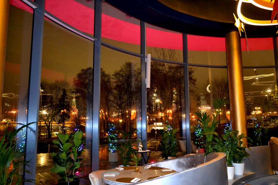 Москва ресторан Восход парк Зарядье