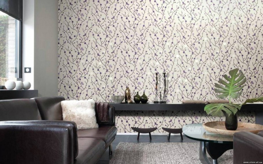 Обои 2020 для стен в интерьере в гостиной