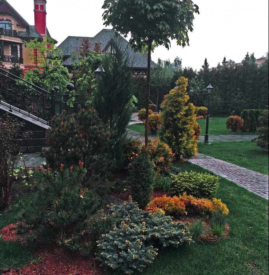 Террасирование маленького участка