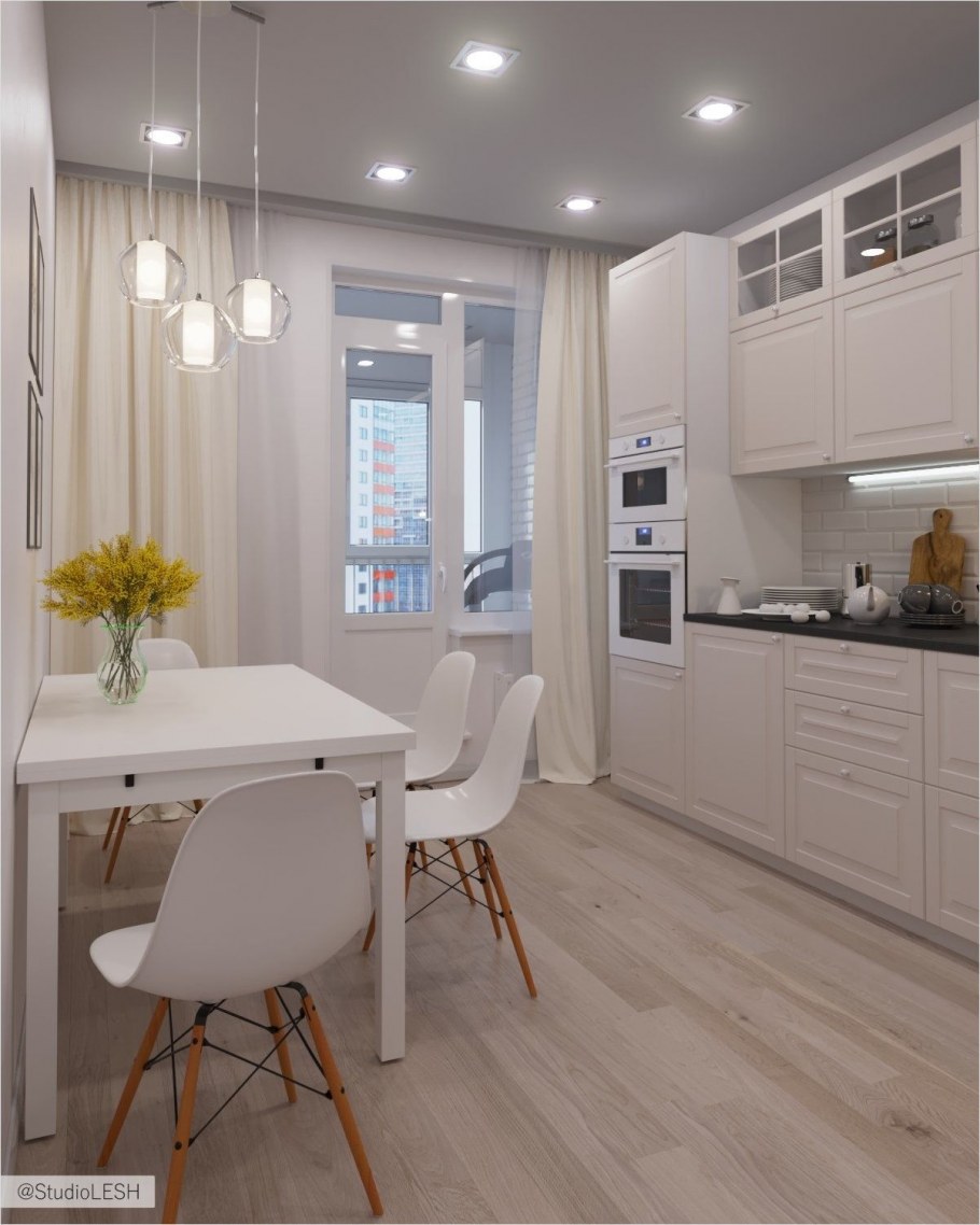 Кухня Неоклассика 9м2