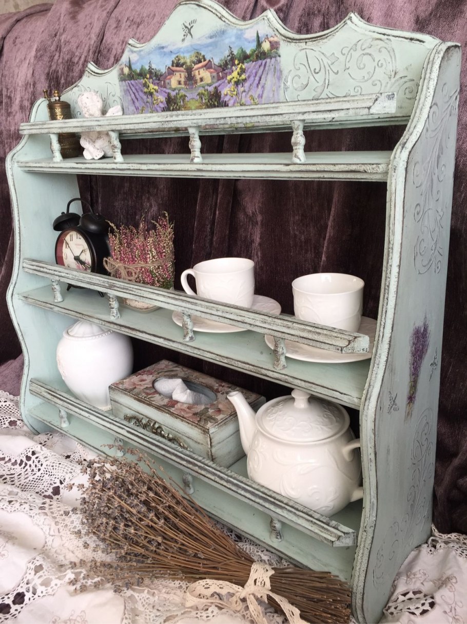 Полка в стиле Прованс