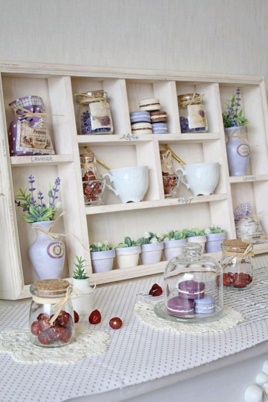 Полка Прованс на кухню