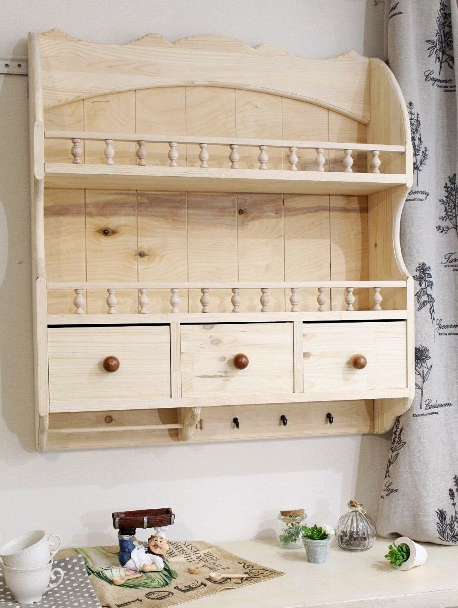 Декоративные полки на кухню